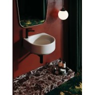 Lavabo suspendu/à poser WON 48 x 44 cm avec trou pour robinetterie droite/gauche Artceram WNL004 ARTCERAM - 2