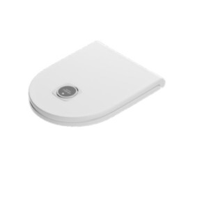 ARTCERAM FILE 2.0 FLAT TOILET SEAT WITH FLEXIBLE CLOSED TOILET SEAT MAGICLIGHT FLA016 ARTCERAM - 1