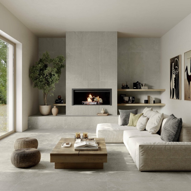 CLOSER 60x120cm 6,5mm BEIGE GRIGIO NATURALE  Rt - CERAMICA D'IMOLA CLOSER6 12GB 200715 CERAMICA D'IMOLA - 1