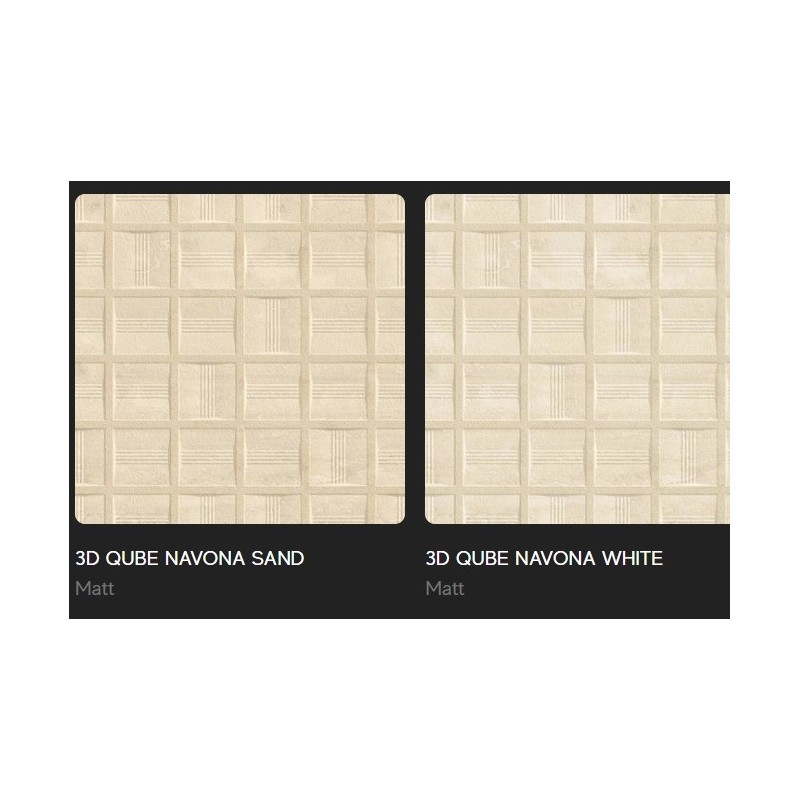 Marvel T 3D Qube Navona Sand 50x120 - Ceramiche Atlas Concorde  HCP7 CERAMICHE ATLAS CONCORDE - 1