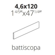 FORMATECH CAST 03 MATT SOCKELLEISTE 4,6X120 - ARCHITECTURAL DESIGN FLORIM  785690 FLORIM ARCHITECTURAL DESIGN - 1