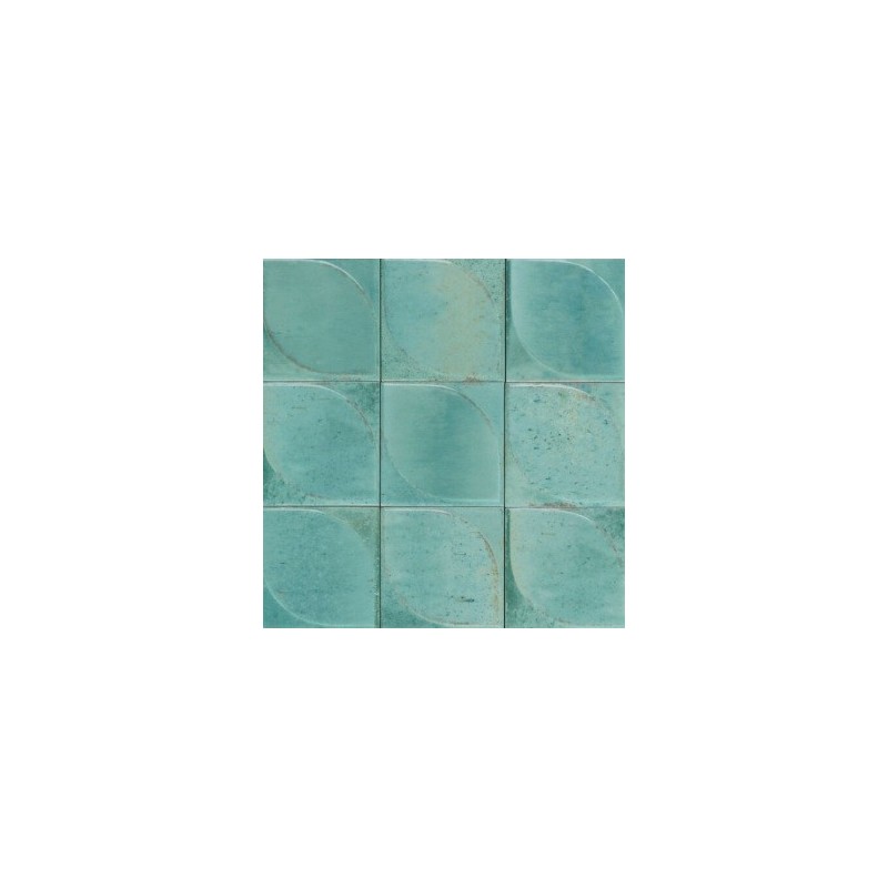 LUME 3D DEW TURQUOISE 10X10 - MARAZZI MQ89 MARAZZI  - 1