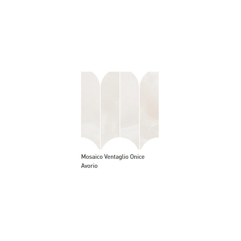 INCANTO ONICE AVORIO MOSAICO GLOSSY 28,1X31 RDHE - RAGNO RAGNO  - 1