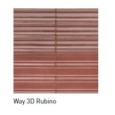 MID RUBINO 3D WAY GLOSSY 6X24 RDFT - RAGNO RAGNO  - 1
