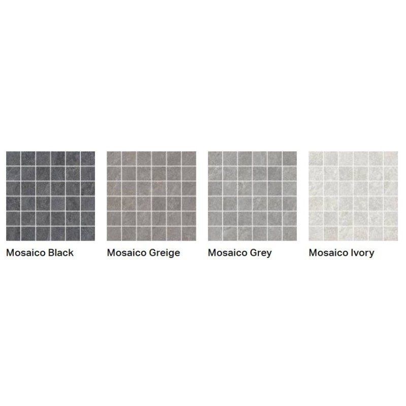 ERAS GREY MOSAIK SQ 30x30 - CERAMICHE REFIN RU21 PROVENZA EMILGROUP - 1