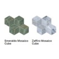 PRESTIGIO KALEIDOS SMERALDO LUCIDO MOSAICO CUBE RT 30,4x35,2 - CERAMICHE REFIN RV52 PROVENZA EMILGROUP - 1