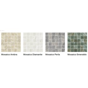 PRESTIGIO KALEIDOS DIAMANTE LUCIDO MOSAICO RT 30X30 - CERAMICHE REFIN RU15 PROVENZA EMILGROUP - 1