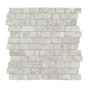UNIQUE TRAVERTINE ANCIENT MOSAICO MINI BLOCK SILVER NATURALE 30X30 - PROVENZA EMILGROUP EJEK PROVENZA EMILGROUP - 1