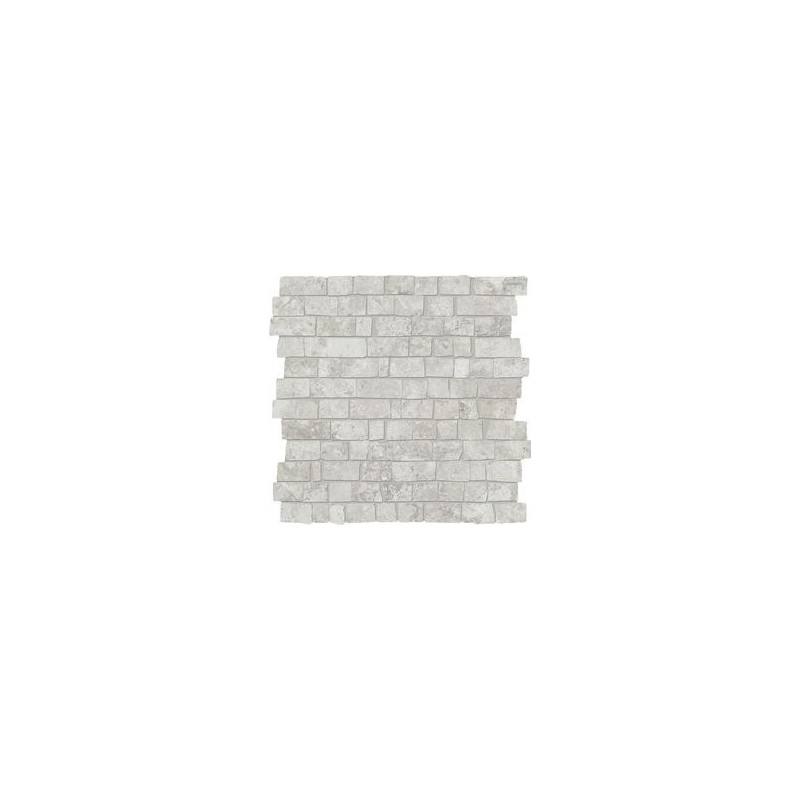 UNIQUE TRAVERTINE ANCIENT MOSAICO MINI BLOCK SILVER NATURALE 30X30 - PROVENZA EMILGROUP EJEK PROVENZA EMILGROUP - 1