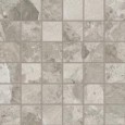 MATERA STONE MOSAIK 5X5 DARK GREY SILKTECH 30X30 - ERGON EMILGROUP EN9Y ERGON EMILGROUP - 1