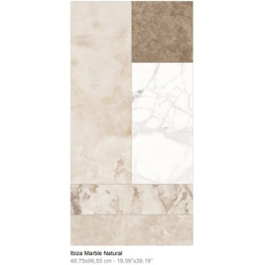 IBIZA MARBLE NATURAL  50X100  - CERAMICAS APARICI APARICI CERAMICA - 1