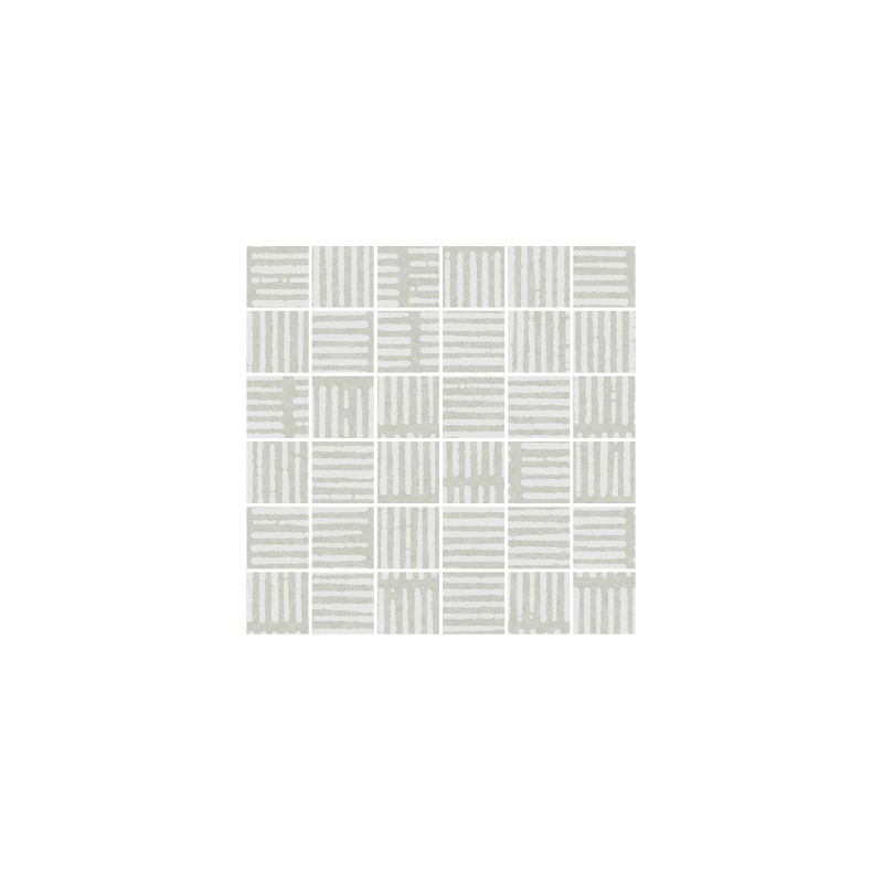 WANDS WHITE NATUREL MOSAIQUE 5X5  30X30 - CERAMICAS APARICI APARICI CERAMICA - 1