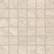 DUALTRAVERTINE PORO CHIUSO MOSAIK 5X5 BEIGE SILKTECH 30X30 - EMILCERAMICA ENTE EMILCERAMICA - 1