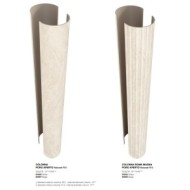 DUALTRAVERTINE PORO APERTO COLONNA WHITE NATUREL 33,5X27,8 - EMILCERAMICA ENW8 EMILCERAMICA - 1