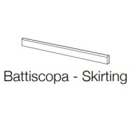 PIETRA ESSENZA SKIRTING ROSA POLVERE SILKTECH 7X60 SQ - EMILCERAMICA ENUP EMILCERAMICA - 1