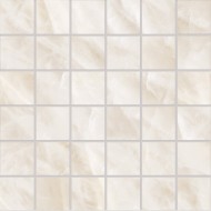 TELE DI MARMO CRYSTAL MOSAICO 5X5 VITRUM WHITE SILKTECH 30X30 - EMILCERAMICA ENQE EMILCERAMICA - 1
