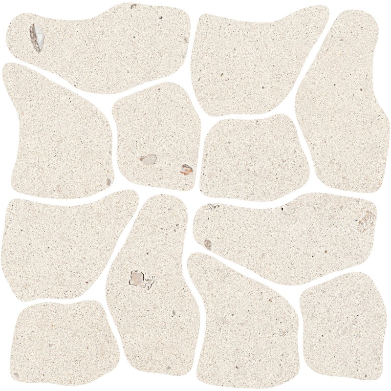 SUITE STONE Mosaico  ALMOND NATURALE 30x30cm 6,5mm - La Faenza MK.SHELL6 30 LA FAENZA - 1