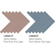 TERRAPURA PURA CELESTE MOSAIK SPINA ITALIANA TOP GELAEPPT 25X60 - FMG L30662IT FMG IRIS - 1