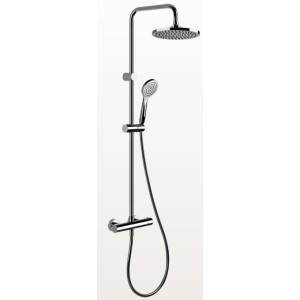 EMPORIO SHOWER Wandmontierter Thermostatmischer mit Duschkopf, automatischer Badewannen-/Duschumsteller GESSI