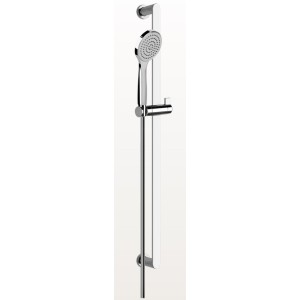 EMPORIO SHOWER Duschstange mit Einzelstrahl-Handbrause mit Antikalkfunktion und 1,50 m Schlauch GESSI