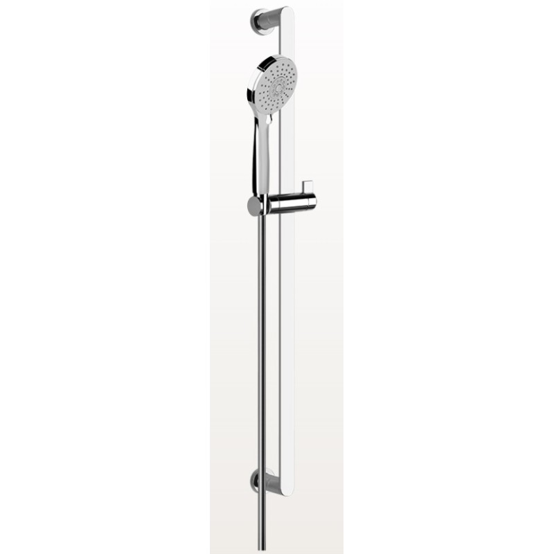 EMPORIO SHOWER Shower rail with three-jet anti-limescale hand shower and 1.50 m hose GESSI