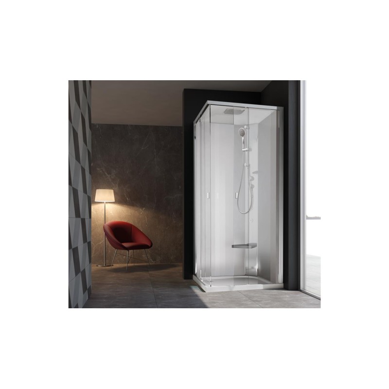 Cabine de douche d'angle 80x80 cm - HAFRO - GEROMIN HAFRO-GEROMIN - 1
