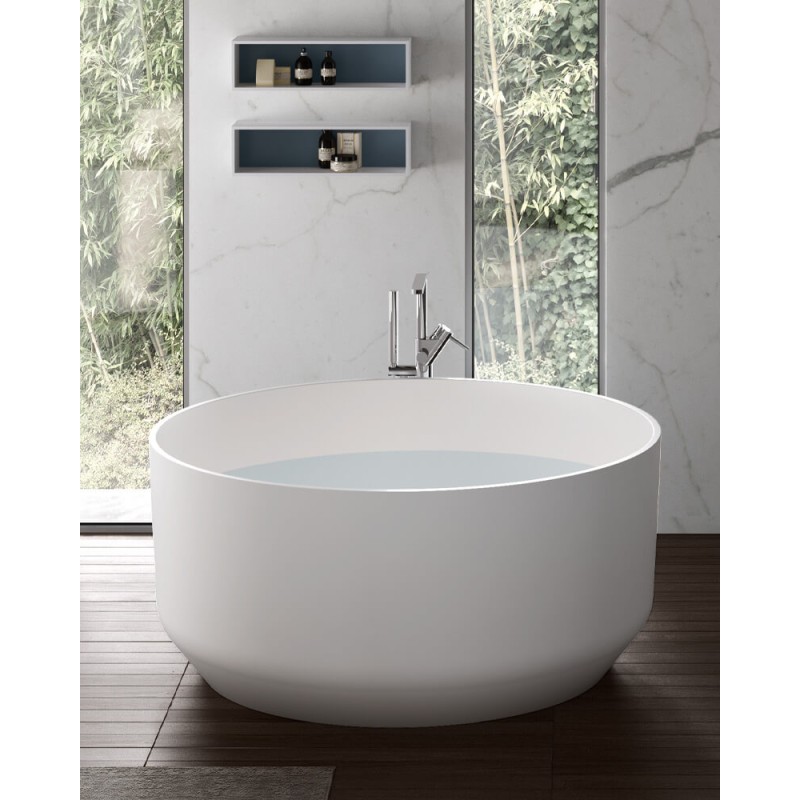 FIO  vasca   125 x 58 H Mineraltek Blanc Hafro - Geromin HAFRO-GEROMIN - 1