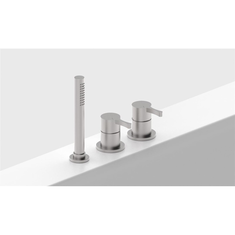 Rubinetteria LIO per vasche Acciaio satinato - Hafro - Geromin HAFRO-GEROMIN - 1