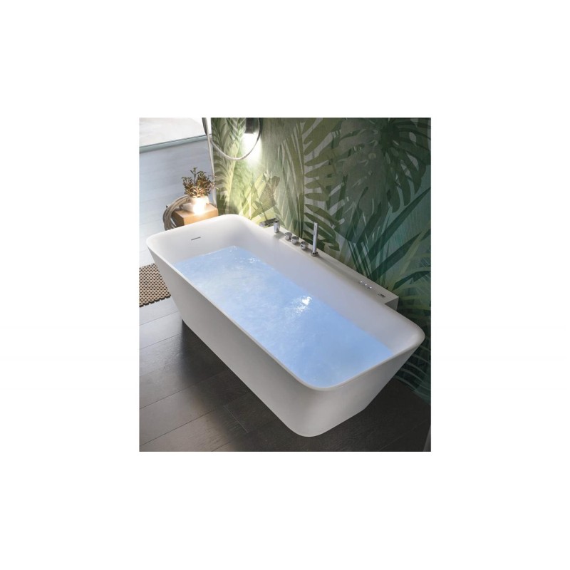 Robinet PRESTIGE B2 Mix à quatre trous avec bec et flexible de douche - Hafro - Geromin HAFRO-GEROMIN - 1