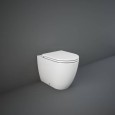 Wandbündige Vase RESORT EVO 55 Rimless BTW WC Rak Ceramics