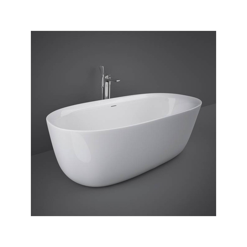 Contour bathtub, Alpine white acrylic, Rak ceramic