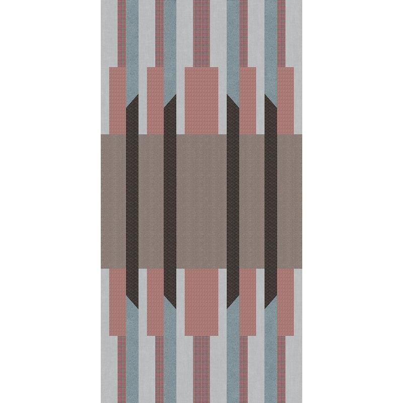 CHIMERA DECORO RITMO AZZURRO MATT 6MM 120x240 cm  SQ  - CEDIT 769442