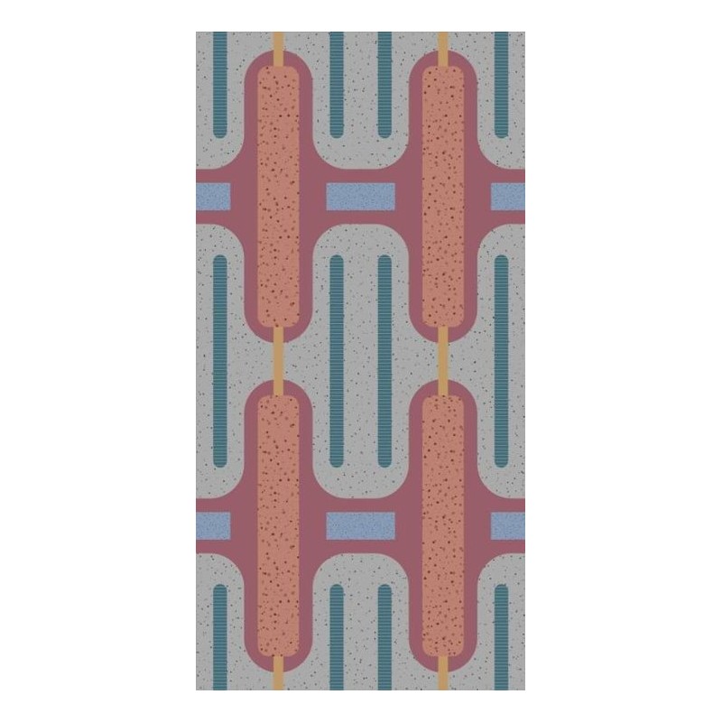 CHIMERA DECORO COLORE GRIGIO MATT 6MM 120x240 cm  SQ  - CEDIT 769444