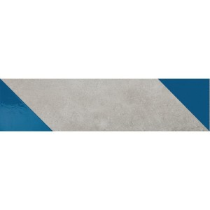 MATRICE RICE TRAMA 3 H6 AZZURRO 20X80 SQ  - CEDIT 752791