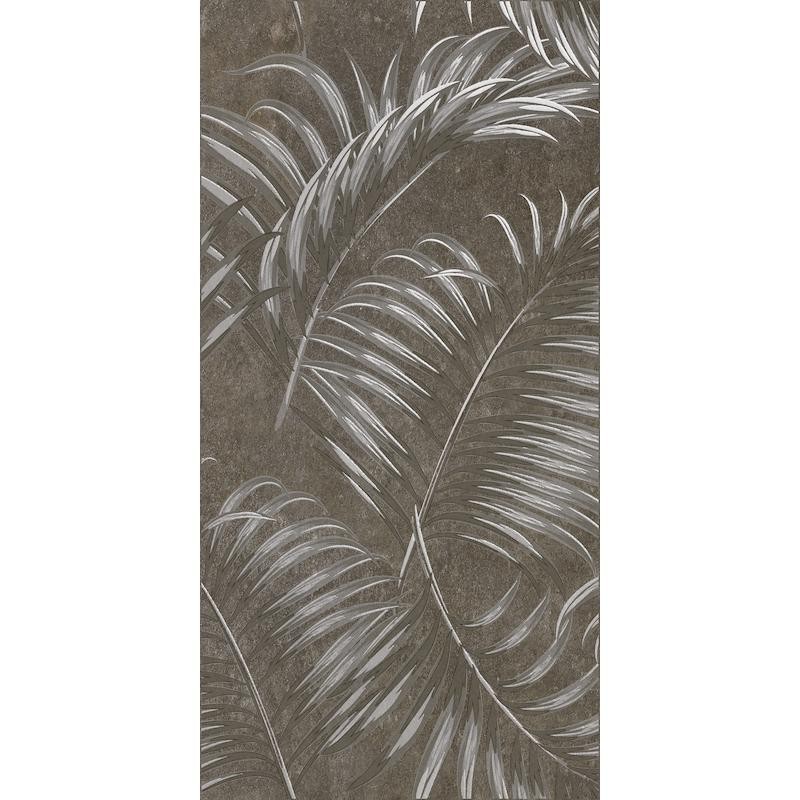 ABSOLUTE FERNS BLACK CM 120X120 cm - CERCOM CERAMICHE  1077477