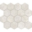 EVERSTONE MOSAIK ESAGONO EVER WHITE 25X30 cm - CERCOM CERAMICHE  1089759