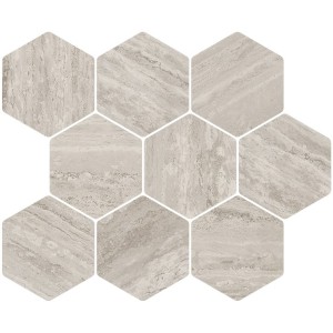 IN.CONTRO MOSAIK ESAGONO  GREY 32X28 cm - CERCOM 1085466