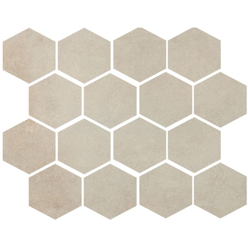 RESIDENCE MOSAICO ESAGONO CREAM 25X30 cm - CERCOM CERAMICHE  1087945