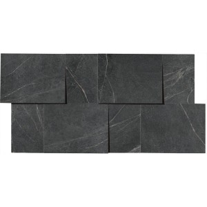 SOAP STONE MOSAICO 3D SOAP BLACK 30X60 cm - CERCOM CERAMICHE  1070916