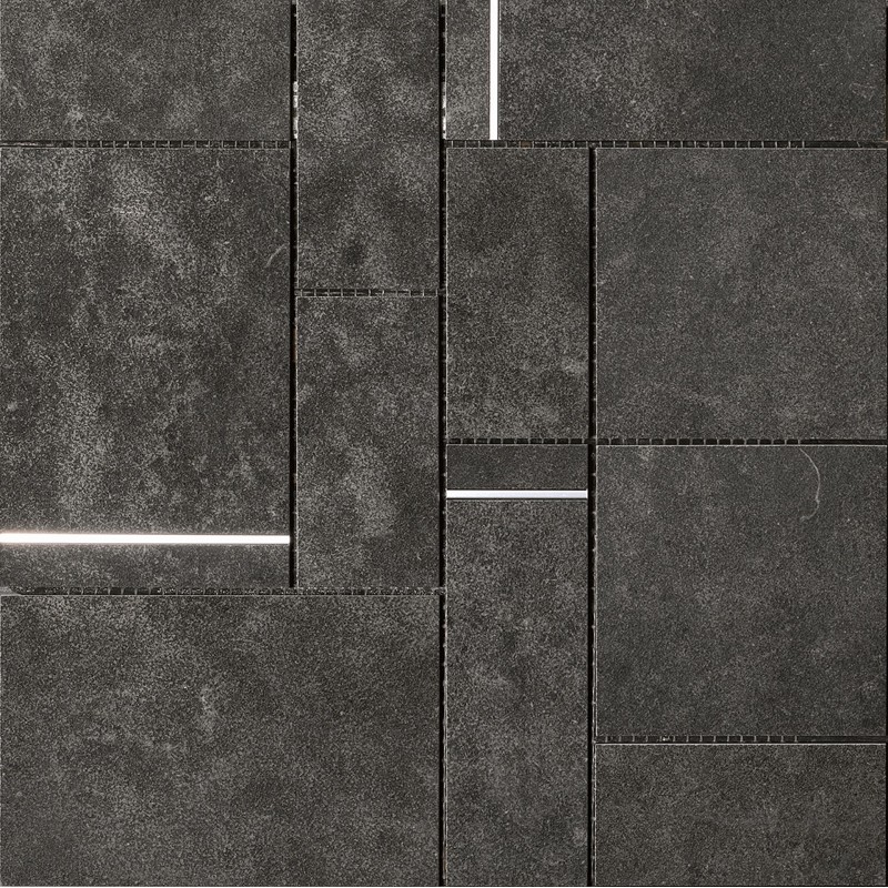 SQUARE MOSAICO SQUARE BLACK HOME30X30 cm - CERCOM CERAMICHE  1065082
