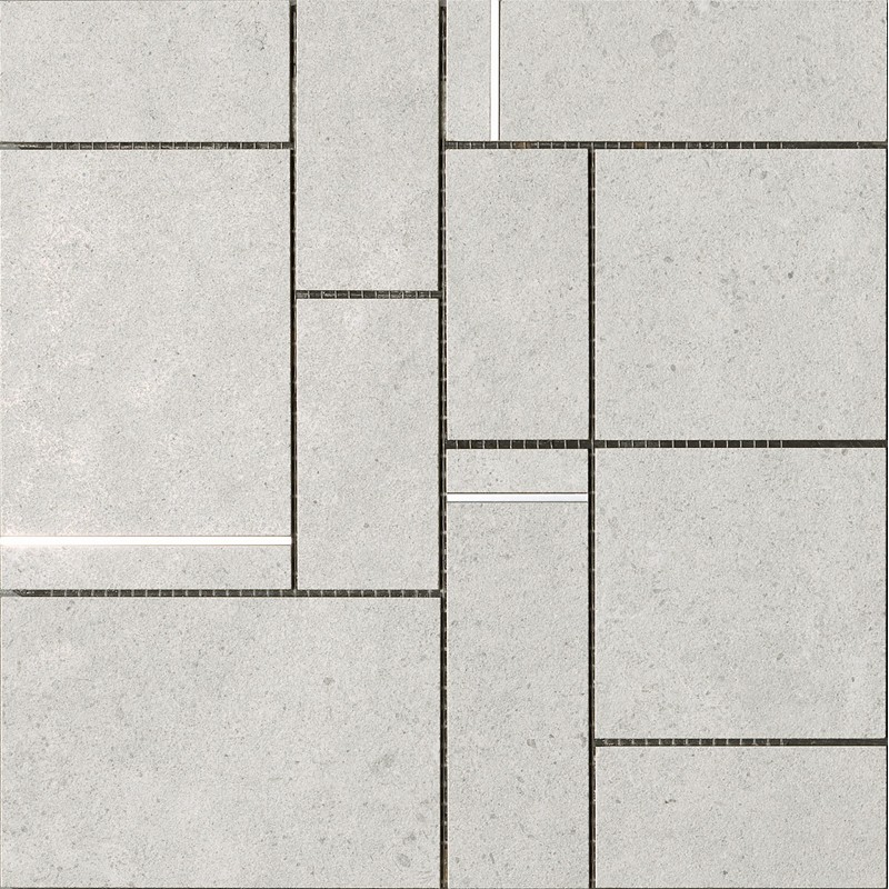 SQUARE MOSAICO SQUARE WHITE HOME30X30 cm - CERCOM CERAMICHE  1065091