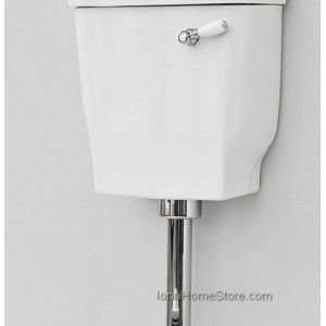 ARTCERAM HERMITAGE LOW LEVEL CERAMIC CISTERN WITH COVER HEC005 ARTCERAM - 1