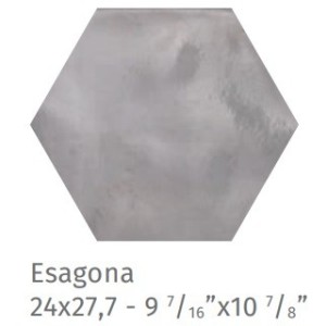 FUORITONO ESAGONA FUORIBIANCO 24X27,7cm 10mm R9 - CIR 10727021
