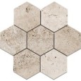 HERITAGE MOSAIC ESAGONA WALNUT 36X31cm - CIR 1080589