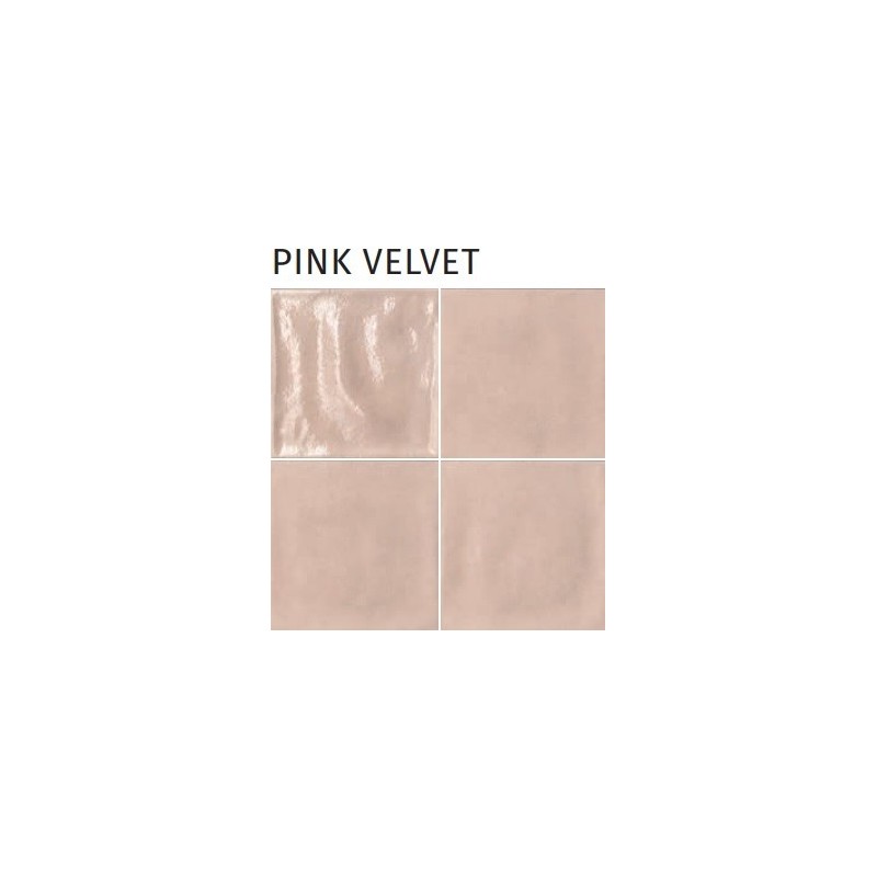 MATERIA PRIMA PINK VELVET 20X20cm 10mm R9 - CIR 1069775