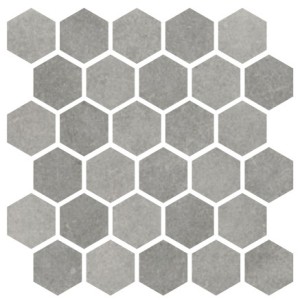 MATERIA PRIMA MOSAICO ESAGONA METROPOLITAN GREY 27X27cm - CIR 1069914