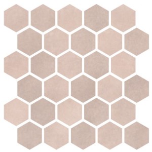 MATERIA PRIMA MOSAICO ESAGONA PINK VELVET 27X27cm - CIR 1069917