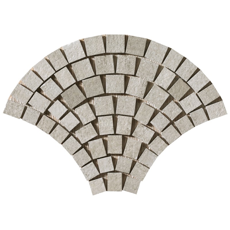 REGGIO NELL EMILIA MOSAIQUE VENTAGLIO BROLETTO 75X52cm 10mm - CIR 1061329