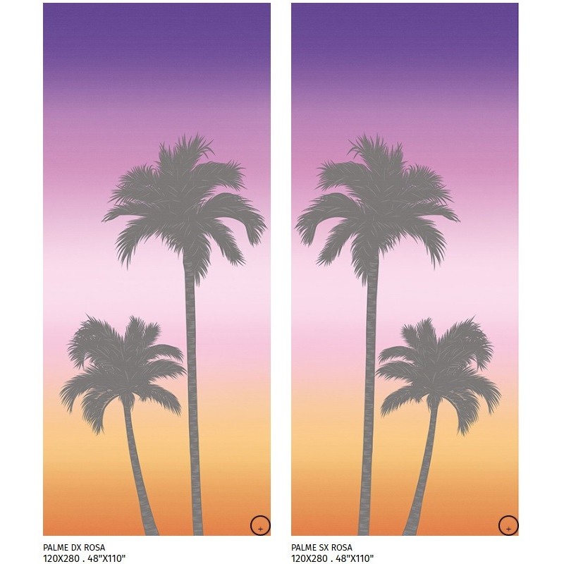 SHOWALL PALME ROSA SX (A) 120X280cm 6mm - CIR 1092887