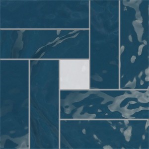 TADELAKT MOSAICO CASABLANCA VERDE 25X25cm - CIR 1082291